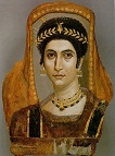 Фаюмский портрет. Ок 100-110 гг. н.э.