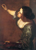 Артемизия Джентилески. Автопортрет. 1630 г.
