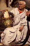 Семирадский Г. И. Женщина или ваза. Фрагмент